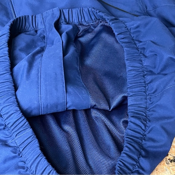 PGA Tour Jacket Mens M Blue Golf Tennis Outdoor Gorp Wind Breaker Elastic Waist - Picture 6 of 9